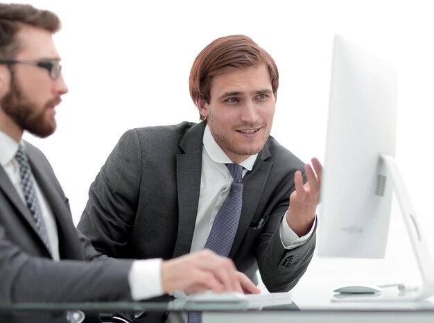 Trener przy pracy z liderem